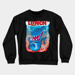 Shark Lunch Crewneck Sweatshirt